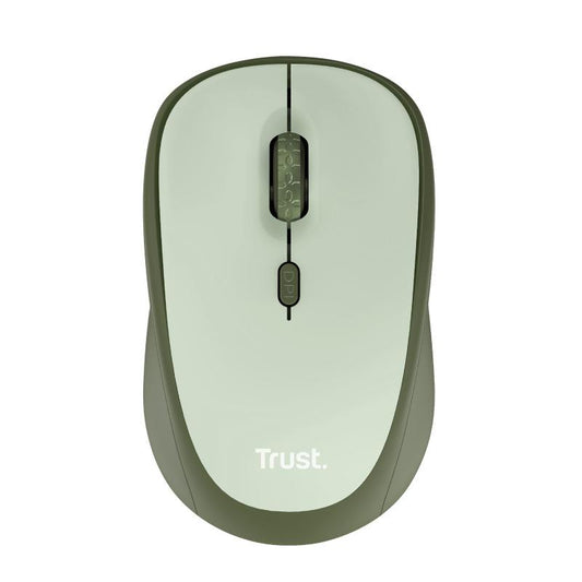 Wireless computer mouse TRUST YVI ECO, green