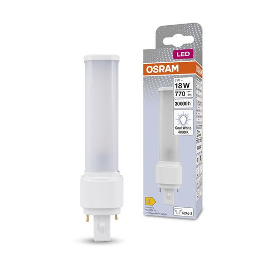 ŻARÓWKA LED 7W 4000K 770LM G24D-2