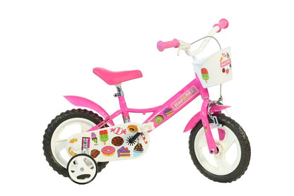 Vaikiškas dviratis Bimbo Bike 124RL, rožinis, 12"
