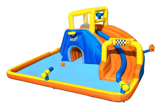 Pripučiama žaidimų aikštelė Bestway Super Speedway 551x502cm