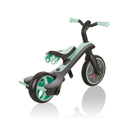 Triratukas Globber Explorer 4 in 1, žalias