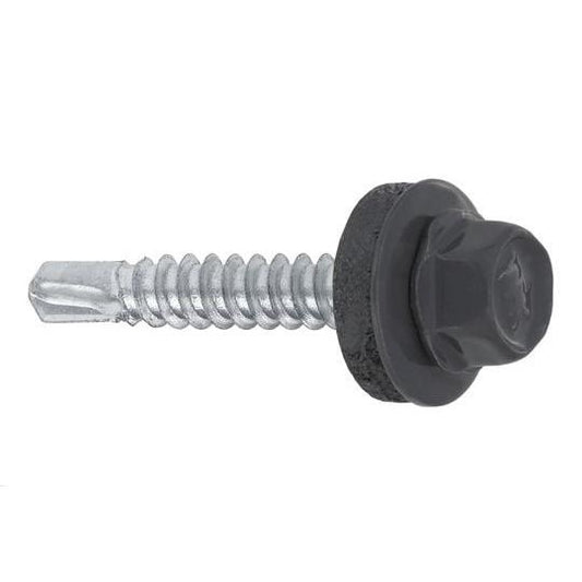 Wkręt samowiercący Wkret-Met WF, RAL7024, 4.8 mm x 19 mm, 250 szt.