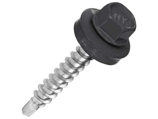 Wkręt samowiercący Wkret-Met WFD, RAL7024, 4.8 mm x 35 mm, 250 szt.