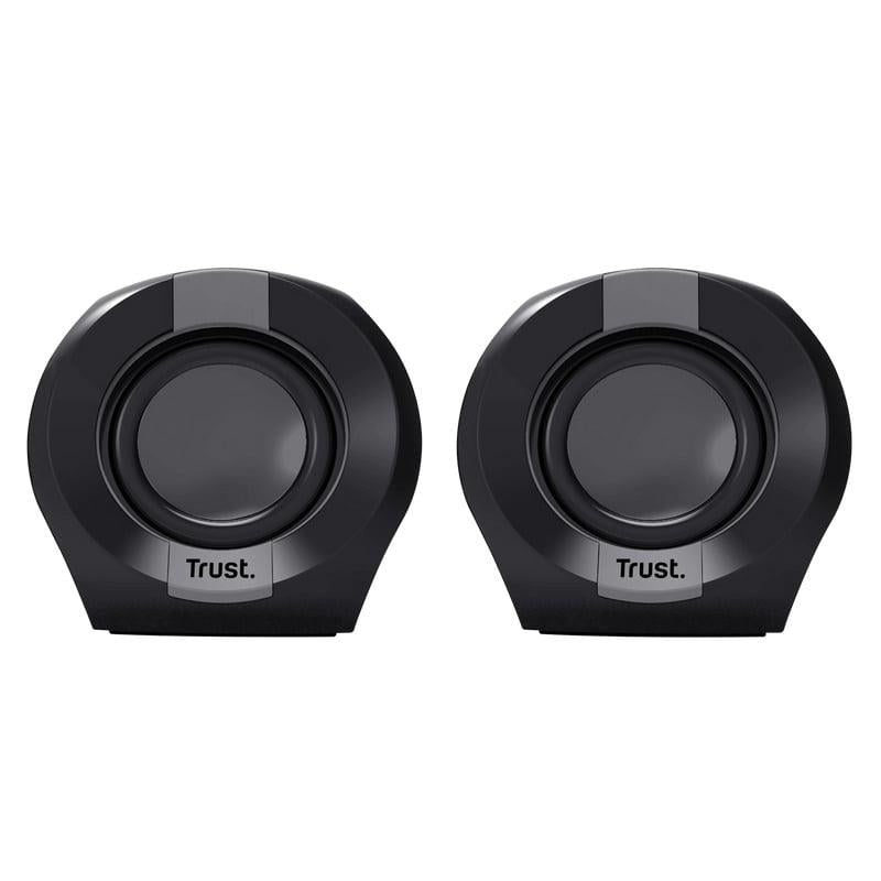 Kompiuterinė kolonėlė TRUST POLO 2.0, juodos spalvos, 4 W