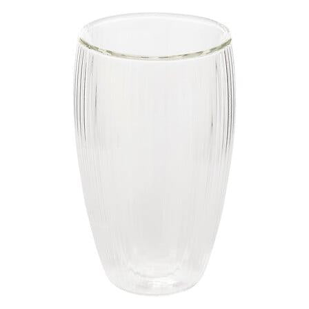 Dvigubo stiklo puodelis, skaidri, 0.350 l
