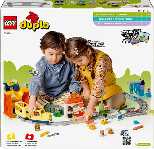 Zabawka konstrukcyjna LEGO® Duplo Interaktywny pociąg społecznościowy 10428