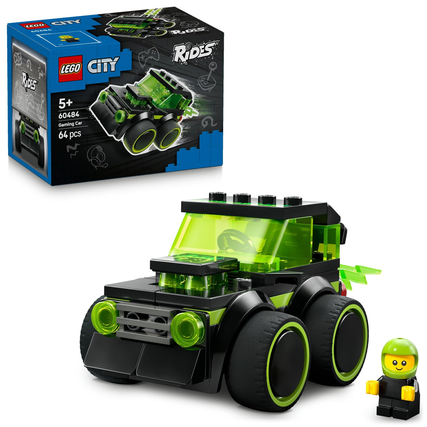Konstruktorius LEGO®City lenktyninis automobilis 60484 64vnt