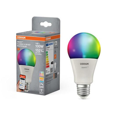 LEMPUTĖ LED WIFI A100 E27 14W 1521LM RGBW