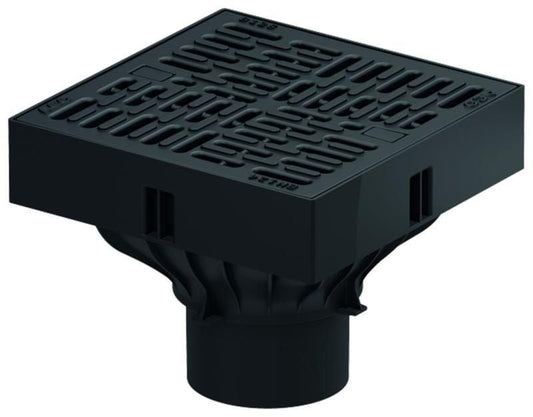Trapas Aco DN 100 Self XtraPoint 25x25cm B 125, plastikas