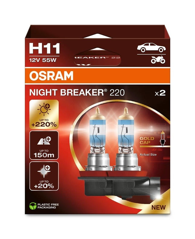 Automobilio lemputė Osram Halogeninė, balta, 12 V
