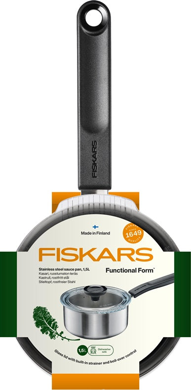 Garnek Fiskars Functional Form 1072315, 18,4 cm, 1,5 l