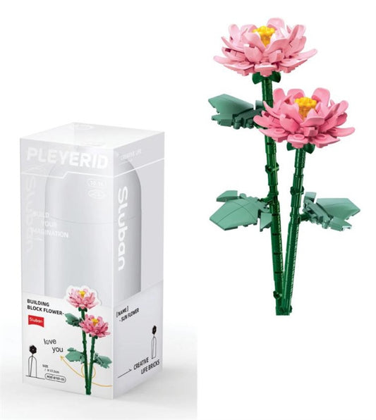 Konstruktorius Sluban Flowers peonies M38-B1101-05