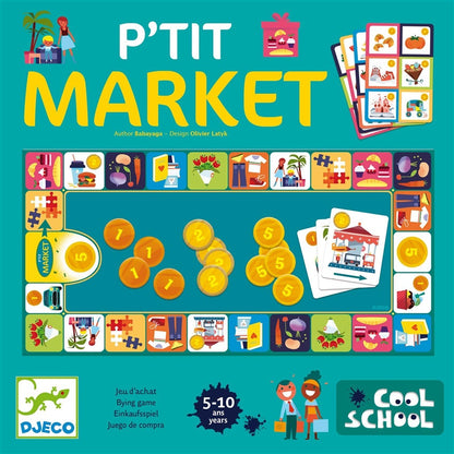 Žaidimas Djeco Cool school p'tit market DJ08533