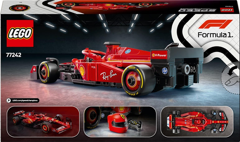Samochód wyścigowy LEGO® Ferrari SF-24 F1® 77242, 275 elementów