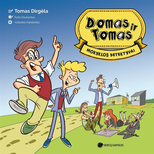 Stalo žaidimas DOMAS IR TOMAS Mokyklos Detektyvai