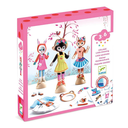 Kūrybos rinkinys Djeco Little wardrobe DJ09859