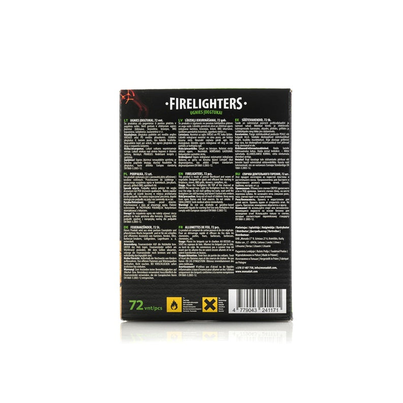 Podpałka Pro Flame Expert, 8 cm x 13 cm, 72 szt.