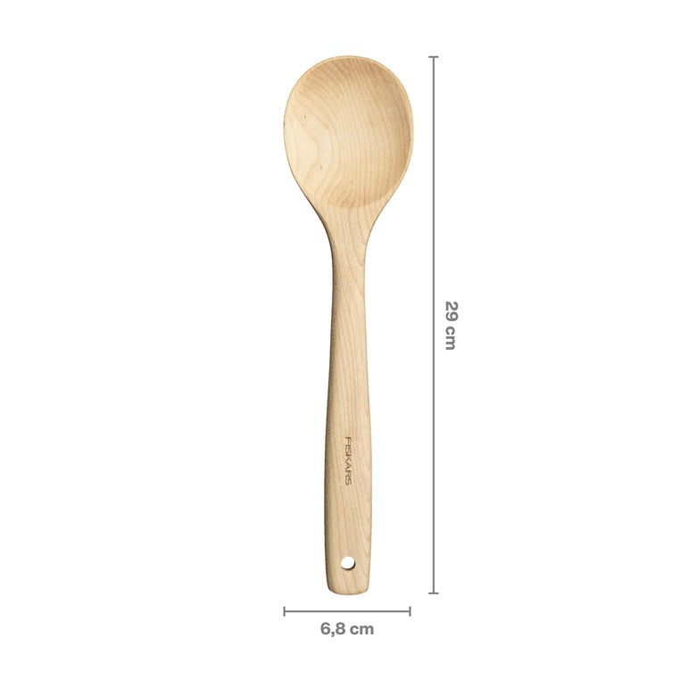 Łyżka Fiskars 1075685, 29 cm, brązowa