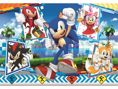 Puzzle Clementoni Sonic 28526, 42 cm x 62 cm, 24 el.