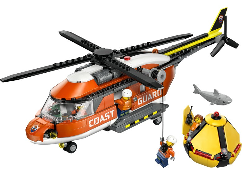 Konstruktorius LEGO® City sraigtasparnis 60503, 551 vnt.