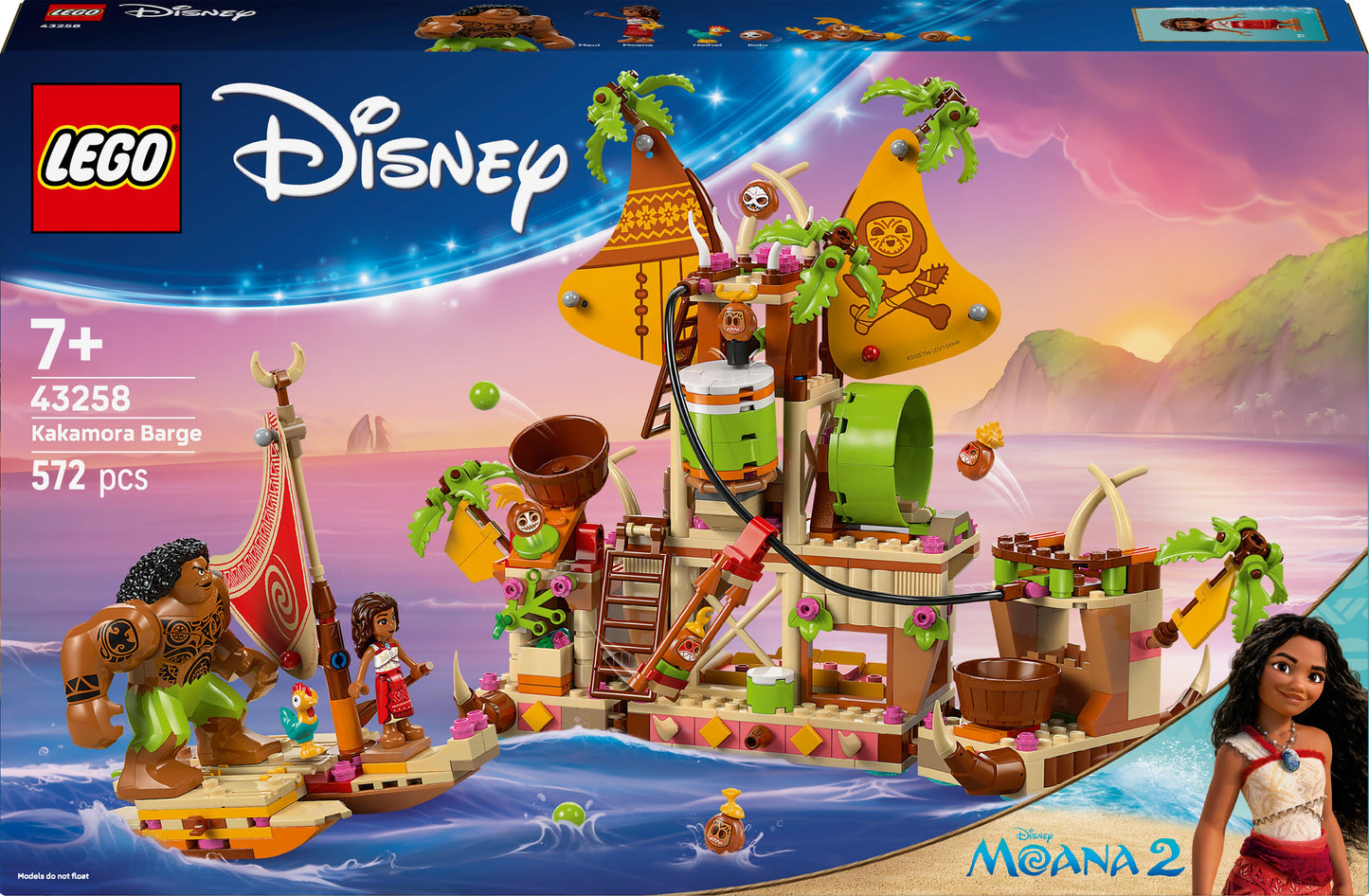 LEGO® Disney Kakamorų barža 43258, 572 vnt.