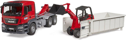 Komplektas Bruder Truck & Loader MAN TGS 03767
