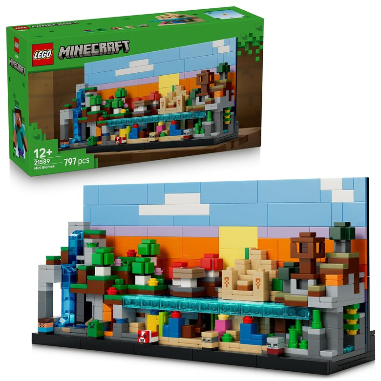 Konstruktor LEGO® Minecraft Mini Biomy 21589, 797 szt.