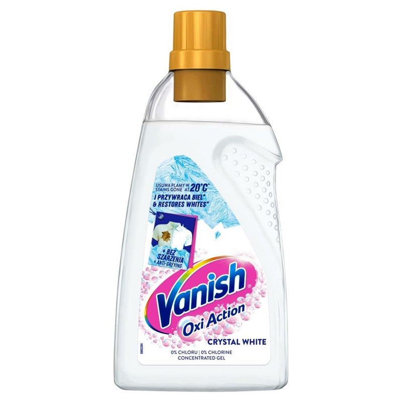 ŻEL KONC BIAŁE PRANIE PLAM VANISH OXI 1.5L