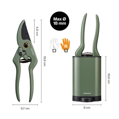 Sekatorius universalus Fiskars 1075314, 18 cm