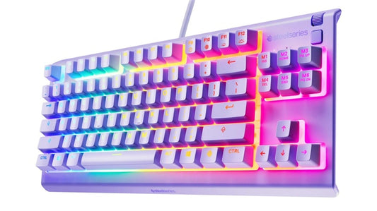 KLAWIATURA STEELSERIES APEX3 TKL LAVENDER