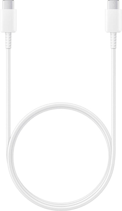 Kabel SAMSUNG USB Type C M, USB Type C M, 1m, biały