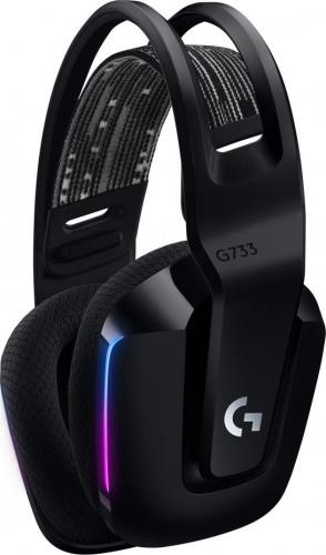 Belaidės žaidimų ausinės Logitech G733, juodos