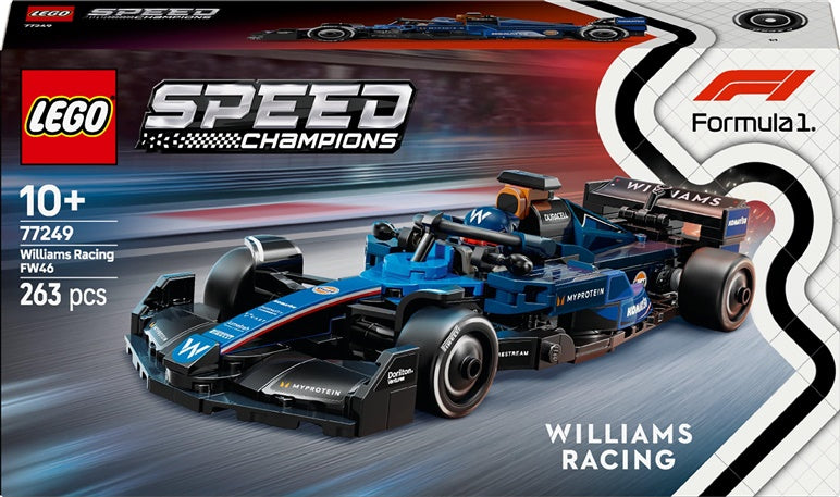 LEGO® Williams Racing FW46 F1® Race Car 77249, 263 vnt.