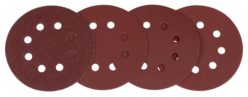 Apvalių šlifavimo popierių komplektas Makita 125mm, 20vnt
