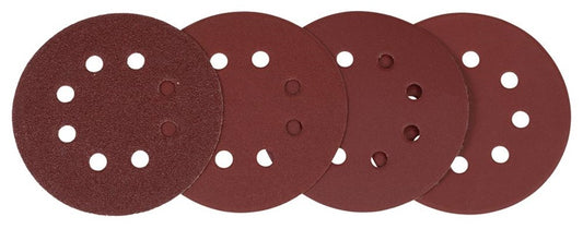 Apvalių šlifavimo popierių komplektas Makita 125mm, 20vnt