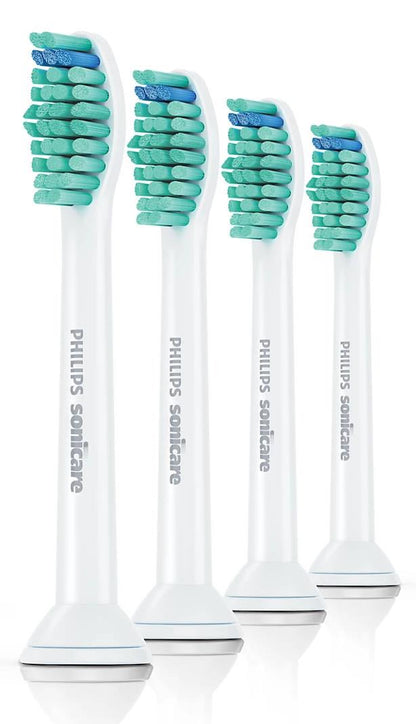 Dantų šepetėlio galvutė Philips HX6014/87, balta, 4 vnt.