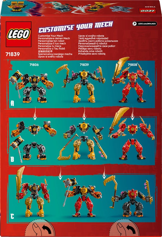 Klocki LEGO® Ninjago Robot bojowy Spinjitzu Arina