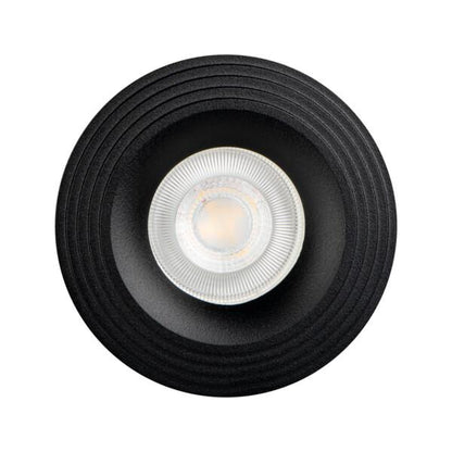 Lampa wpuszczana Kanlux Liglo, 10W, GU10, czarna