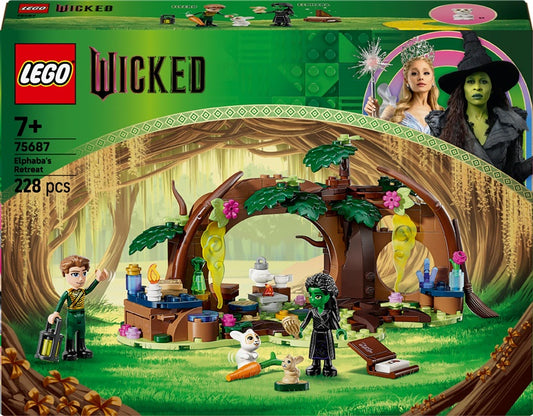 Zestaw konstrukcyjny LEGO® Kryjówka Złej Elphaby 75687, 228 elementów