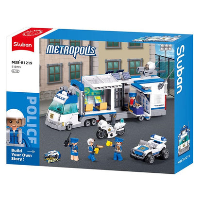 Konstruktorius Sluban Metropolis M38-B1219, plastikas