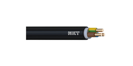 Kabel instalacyjny NKT CYKY, Eca, 750 V, 5 x 6 mm², 100 m