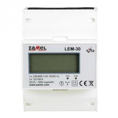 LICZNIK ENERGII ELEKTRYCZNEJ 3F LEM-50 100A
