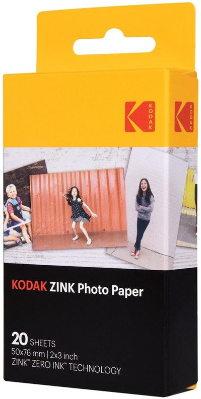 Momentinės fotoplokštelės Kodak ZINK Ink, 20 vnt.