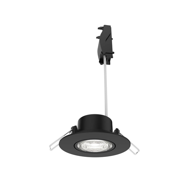 Įmontuojams šviestuvas Cilantro LED 5W 4K 550lmD9 Dim juodas