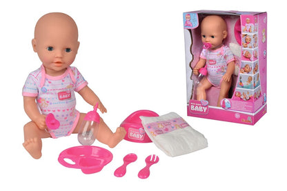 Lėlė - vaikas Simba New Born Baby 105032533, 38 cm