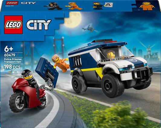 Zestaw LEGO® City Policyjny furgon 60479, 198 el.