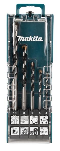 Universalių grąžtų komplektas SDS-PLUS Makita E-14249