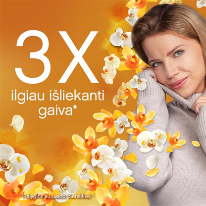 Skalbinių minkštiklis Lenor orchid & golden amber, 0.7 l