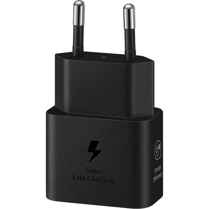 Įkroviklis Samsung 1 x USB Type C, juoda, 25 W