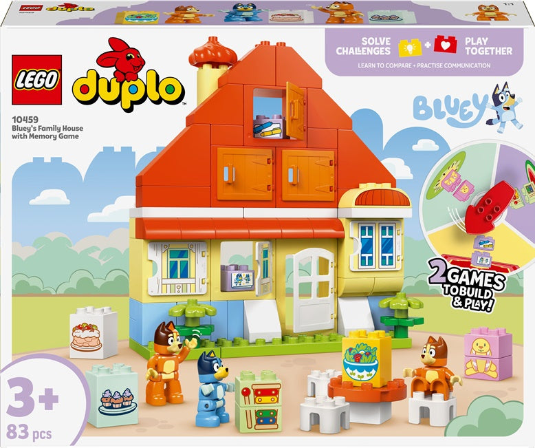 Zestaw konstrukcyjny LEGO® DUPLO® Domek rodzinny Bluey 10459